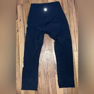 NEW WOT Lululemon Leggings Soul Cycle Wunder Under High Rise 25” Size 6